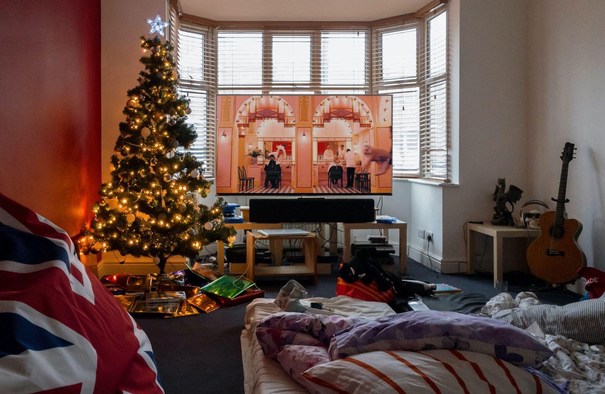 Find Joy in Slim Flocked Christmas Trees This Holiday